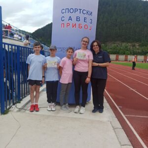 Mеђуокружно такмичењe у атлетици – дуго и 3 трећа места