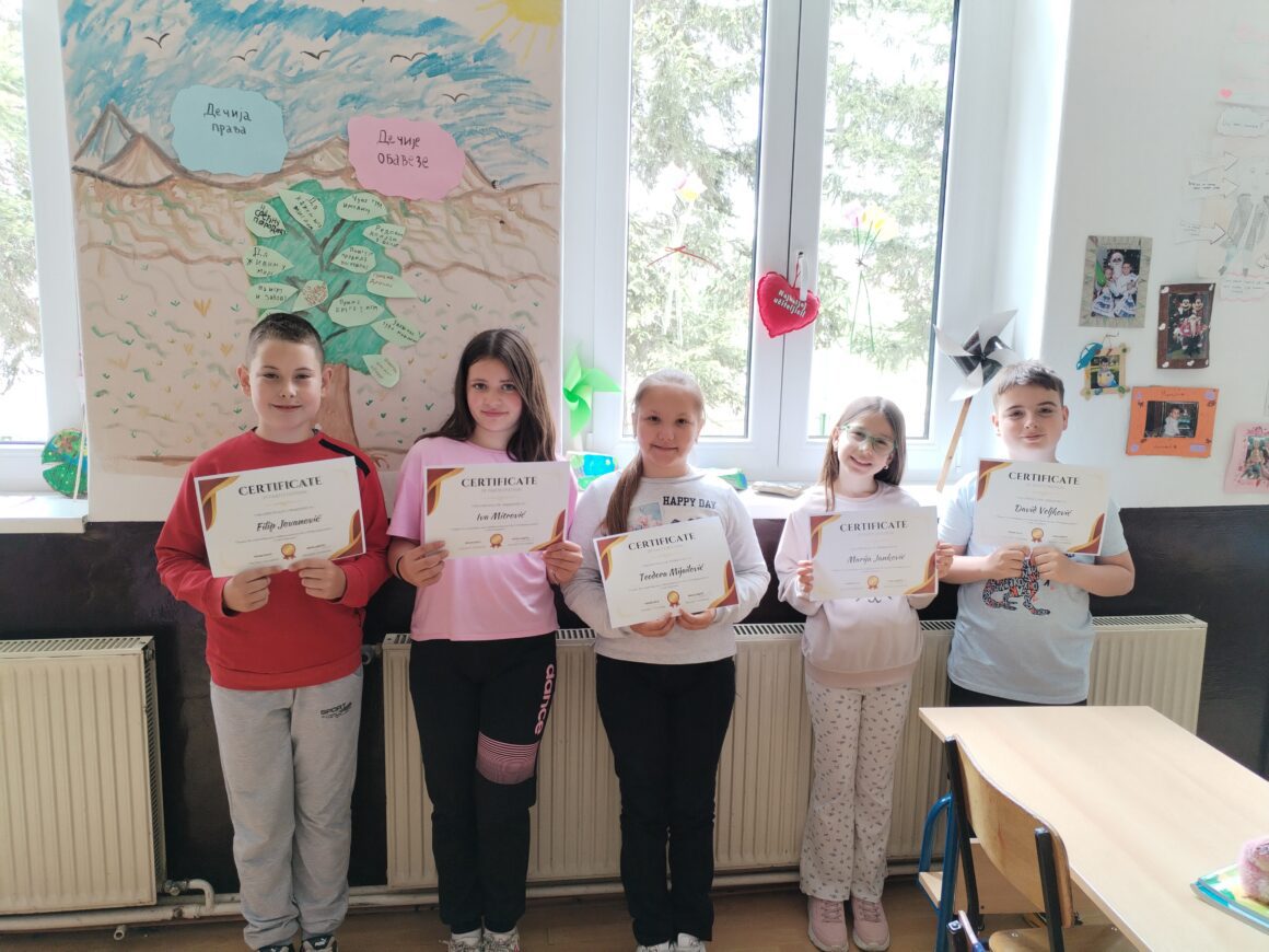 Завршен још један e-twinning пројекат,, Мали генијалци“